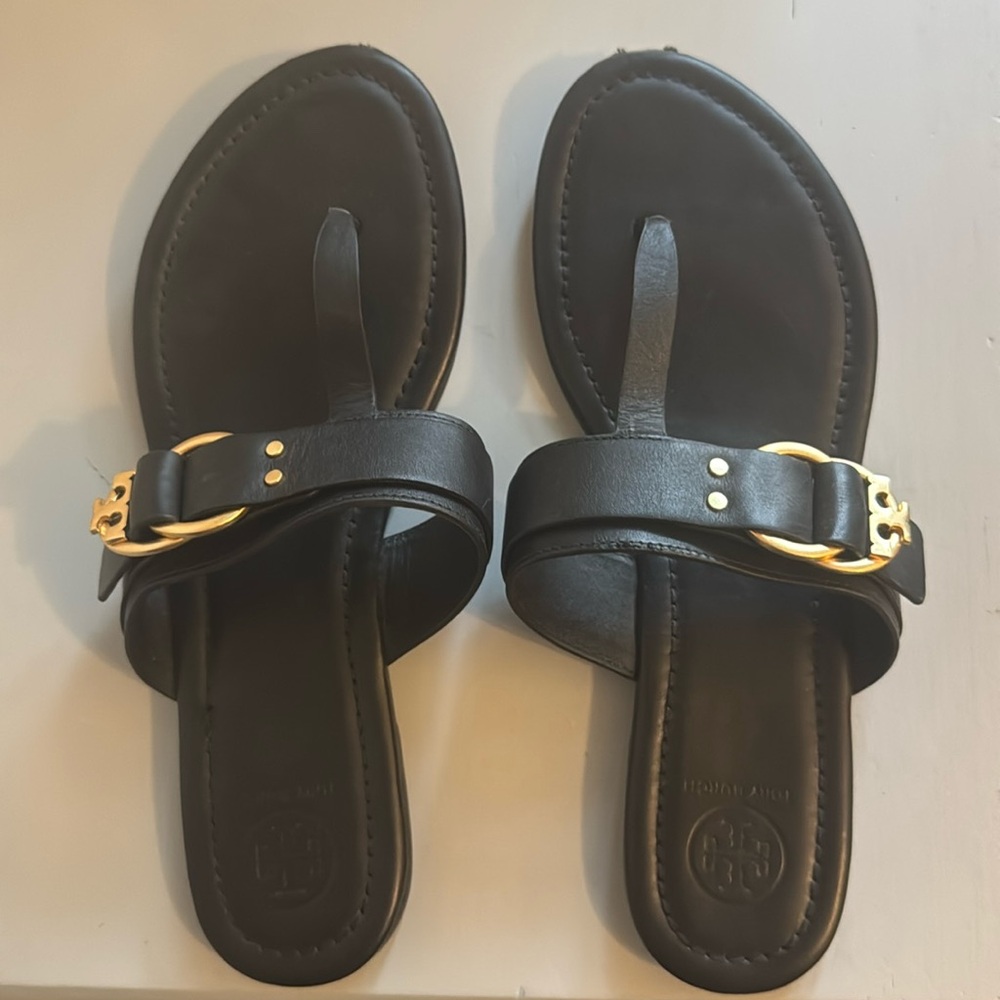 Black Tory Burch Sandals